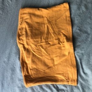 Hollister mustard crop top